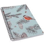 Christmas birds 5.5  x 8.5  Notebook