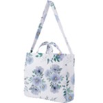 Floral pattern Square Shoulder Tote Bag