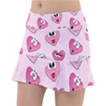 Emoji Heart Classic Tennis Skirt