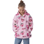 Emoji Heart Kids  Oversized Hoodie