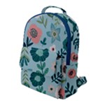 Flower Flap Pocket Backpack (Large)