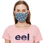Navy Camouflage Cloth Face Mask (Adult)