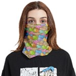 Fishes Cartoon Face Covering Bandana (Two Sides)