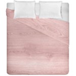 Pink Wood Duvet Cover Double Side (California King Size)