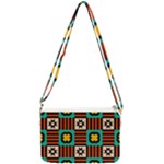 Shapes in shapes                                                           Double Gusset Crossbody Bag