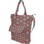 Hexagons and stars pattern                                                                Shoulder Tote Bag