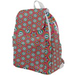 Hexagons and stars pattern                                                             Top Flap Backpack