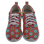 Hexagons and stars pattern                                                             Women Athletic Shoes