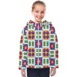 Shapes in shapes 2                                                                Kids  Hooded Puffer Jacket