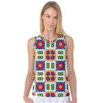Shapes in shapes 2                                                                 Women s Basketball Tank Top