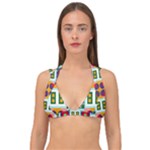 Shapes in shapes 2                                                              Double Strap Halter Bikini Top