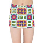 Shapes in shapes 2                                                                Kids  Skinny Shorts
