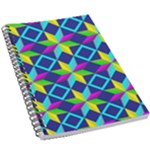 Colorful stars pattern                                                                     5.5  x 8.5  Notebook New