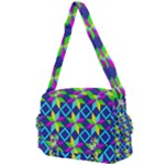 Colorful stars pattern                                                                  Buckle Multifunction Bag