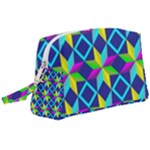 Colorful stars pattern                                                                  Wristlet Pouch Bag (Large)