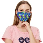 Colorful stars pattern                                                                 Fitted Cloth Face Mask (Adult)