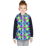 Colorful stars pattern                                                                    Kid s Hooded Puffer Vest