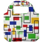 Colorful rectangles                                                             Foldable Grocery Recycle Bag