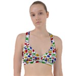 Colorful rectangles                                                                          Sweetheart Sports Bra