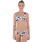 Colorful rectangles                                                                       Criss Cross Bikini Set