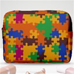 Retro colors puzzle pieces                                                                        Make Up Pouch (Large)