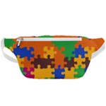 Retro colors puzzle pieces                                                                    Waist Bag