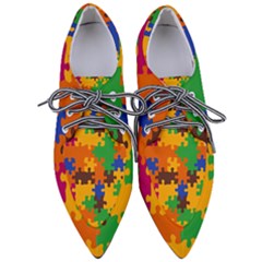 Women s Pointed Oxford Shoes 