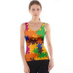 Women s Basic Tank Top Front Women s Basic Tank Top Front