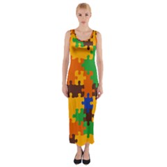 Fitted Maxi Dress 