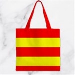 Aust Agder Flag Zipper Grocery Tote Bag