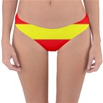 Aust Agder Flag Reversible Hipster Bikini Bottoms