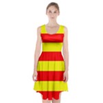 Aust Agder Flag Racerback Midi Dress