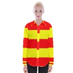 Aust Agder Flag Womens Long Sleeve Shirt