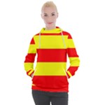 Aust Agder Flag Women s Hooded Pullover