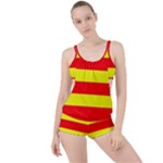 Aust Agder Flag Boyleg Tankini Set 