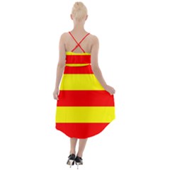 High-Low Halter Chiffon Dress  