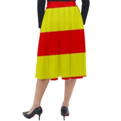 Classic Velour Midi Skirt  