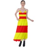 Aust Agder Flag Tie Back Maxi Dress