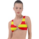 Aust Agder Flag Ring Detail Bikini Top