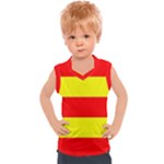 Aust Agder Flag Kids  Sport Tank Top