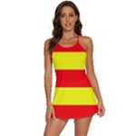 Aust Agder Flag 2-in-1 Flare Activity Dress