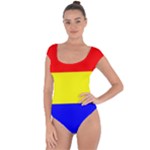 Budapest Flag Short Sleeve Leotard 