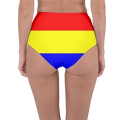 Reversible High-Waist Bikini Bottoms 