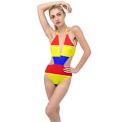 Plunging Cut Out Swimsuit 