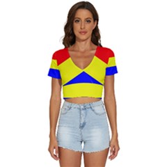 V-Neck Crop Top 