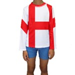 Bologna Flag Kids  Long Sleeve Swimwear