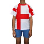Bologna Flag Kids  Short Sleeve Swimwear