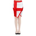 Midi Wrap Pencil Skirt 