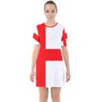 Bologna Flag Sixties Short Sleeve Mini Dress
