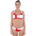 Cross Back Hipster Bikini Set 